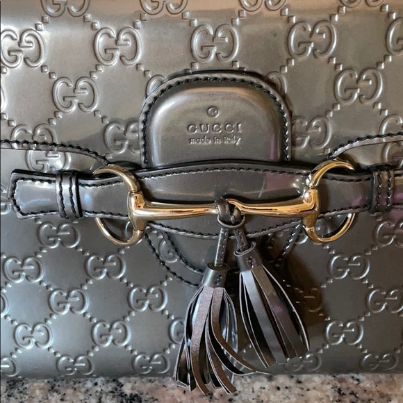 Gucci Emily Guccissima Chain Shoulder Bag - Picture 5 of 8